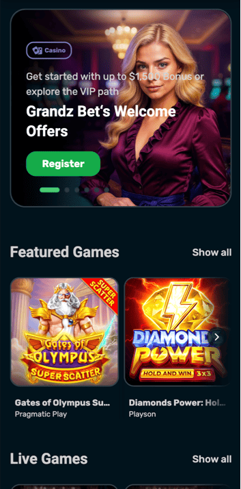Grandz Bet Grandz Bet Casino